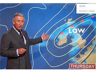 Prince Charles Has a New Gig – as a BBC Weather Reporter!