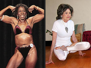 PHOTOS: The World's Oldest Female Bodybuilder & Yogi