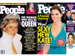 Cover Flashback: See Princess Diana in 1990 & Kate Today! | Kate Middleton, Princess Diana