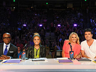 Britney Spears's X Factor Set Walk-Off Explained | Britney Spears, Antonio L.A. Reid, Demi Lovato, Simon Cowell