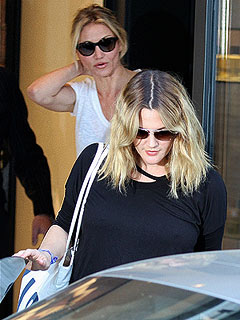 Drew Barrymore Enlists Cameron Diaz at Final Wedding Gown Fitting | Cameron Diaz, Drew Barrymore