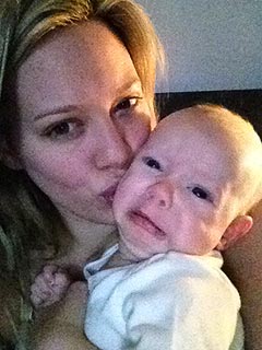 PHOTO: Hilary Duff Thinks Her Son Is 'Cute When He's Mad' | Hilary Duff