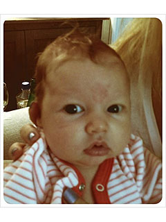 PHOTO: Jessica Simpson Shows Off Pouty-Faced Baby Maxwell