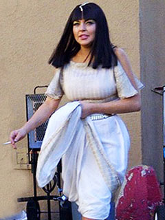 Does Lindsay Lohan Make a Decent Cleopatra? | Lindsay Lohan