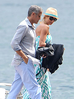 George Clooney & Stacy Keibler's Italian Vacation Setback: Food Poisoning