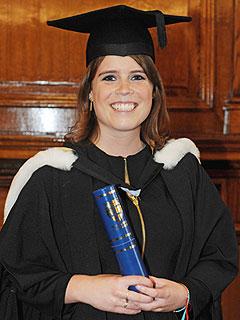 See Princess Eugenie in Graduation Cap and Gown | Princess Eugenie