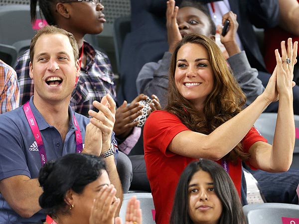 Prince William, Kate All Smiles at Paralympic Games