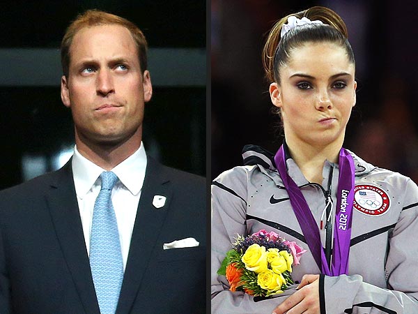 Prince William Pulls a McKayla Maroney Facial Expression