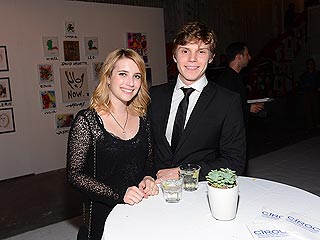 Emma Roberts & Evan Peters Get Artsy in L.A. | Emma Roberts