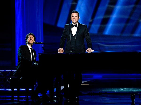 Emmys: People.com Readers Pick Their Favorite Moments!| Health, Emmy Awards, Primetime Emmy Awards 2012, Jimmy Kimmel, Josh Groban, Michael J. Fox, Tracy Morgan