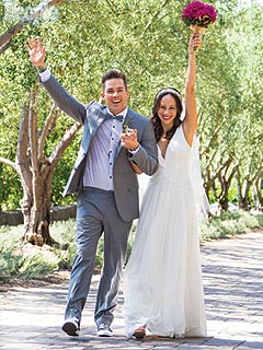 PHOTO: Mark McGrath & Carin Kingsland on Their Wedding Day
