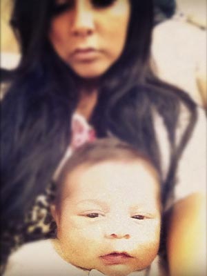 Snooki  Baby on Snooki And Baby Lorenzo