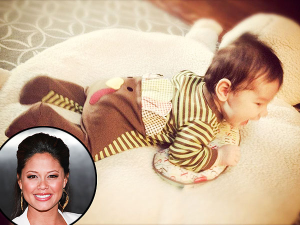 Vanessa Lachey Shows Off Her Little Turkey