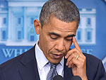 President Obama Cries, Expresses 'Overwhelming Grief' for Shooting Victims