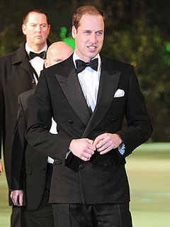 Dashing Prince William Attends The Hobbit Premiere Without Kate | Prince William
