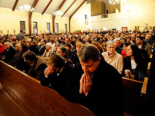 Grief and Disbelief at Vigils for Connecticut Shooting Victims