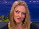Conan Gives Amanda Seyfried His Taxidermied Jet Pack Raccoon | Amanda Seyfried