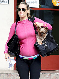 Mom-to-Be Molly Sims Gets a Checkup – for Her Dog | Molly Sims