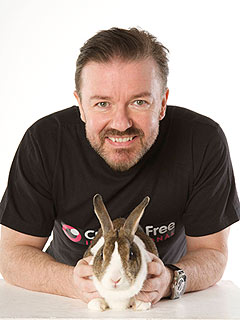 Ricky Gervais Wants to End Cosmetic Testing on Animals | Ricky Gervais