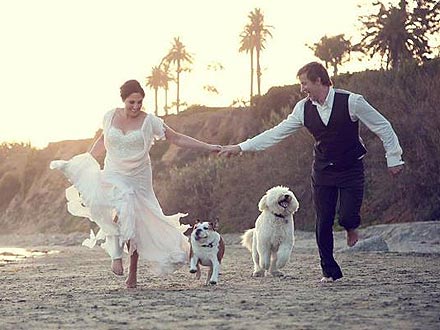 Ricki Lake Incorporates Her Dogs in Secret Wedding| Stars and Pets, Dogs, Marriage, Wedding, Ricki Lake
