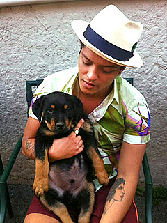 Bruno Mars Gets His First Dog | Bruno Mars