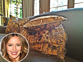 Hilary Duff Plays Hide-and-Seek with Her Dog