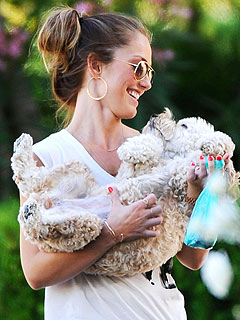 Cute Photo: Minka Kelly Smiles at Her 'Love of My Life' | Minka Kelly