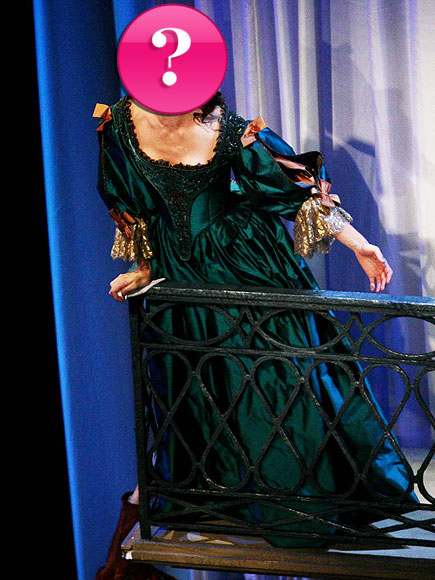 Who went back in time for her Broadway debut?