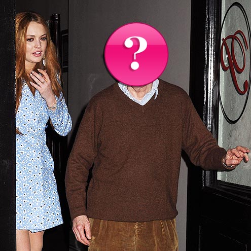 Which director had dinner with Lindsay Lohan?