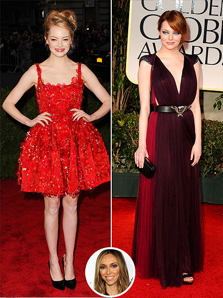 EMMA: THE RED CARPET RULER photo | Emma Stone, Giuliana Rancic