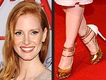 The Sexiest Shoes on the Red Carpet | Jessica Chastain