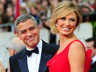 Date Night at the 2012 Globes | George Clooney