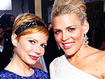 Girls' Night Out at the Globes! | Busy Philipps, Michelle Williams