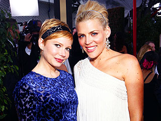 Girls' Night Out at the Globes! | Busy Philipps, Michelle Williams