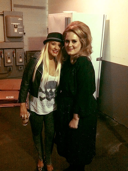 CHRISTINA AGUILERA
photo | Adele, Christina Aguilera