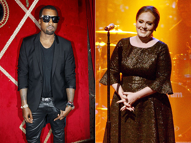 KANYE WEST
photo | Adele, Kanye West