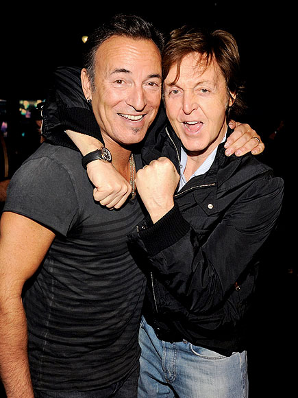 LEGENDS OF ROCK photo | Bruce Springsteen, Paul McCartney