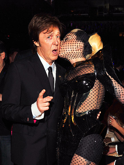 NOTHIN' BUT NET   photo | Lady Gaga, Paul McCartney
