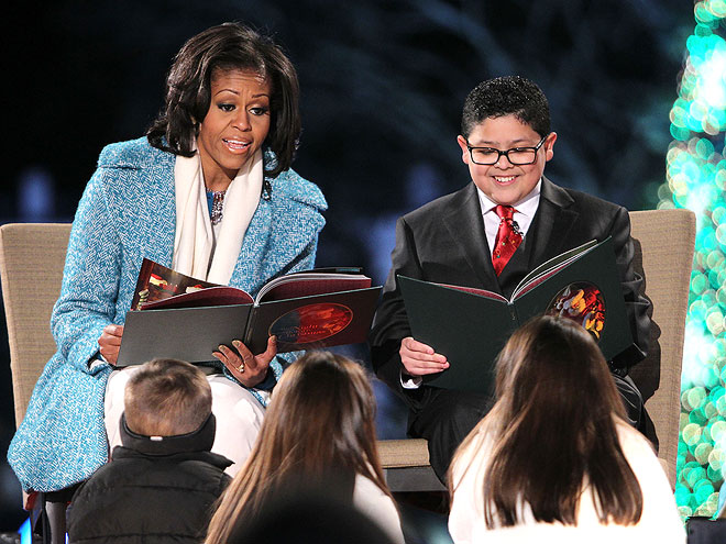 MICHELLE OBAMA & RICO RODRIGUEZ photo | Michelle Obama