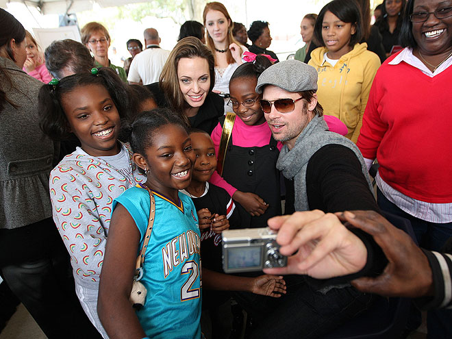 PHILANTHROPY photo | Angelina Jolie, Brad Pitt