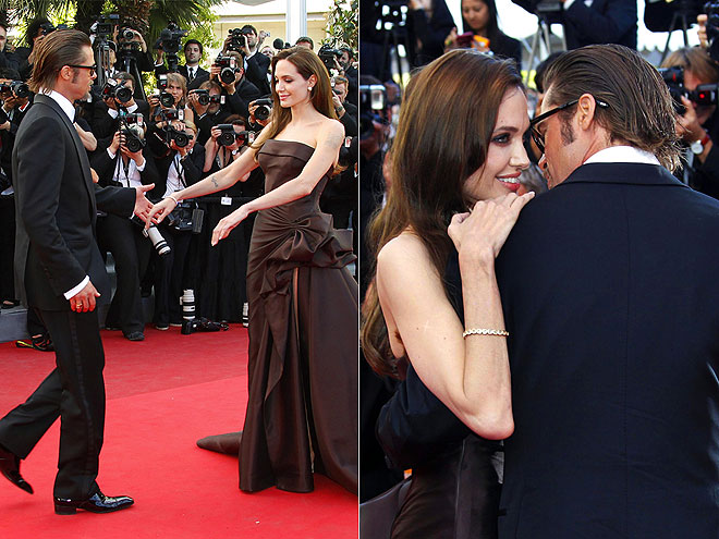 WALK THIS WAY   photo | Angelina Jolie, Brad Pitt