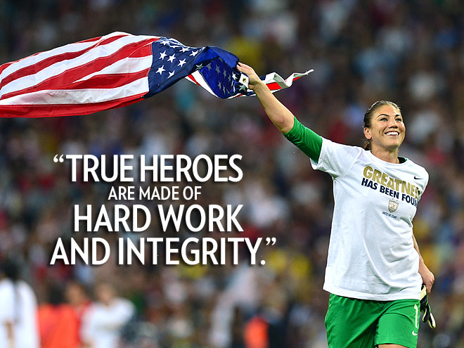 Hope Solo Soccer Quotes. QuotesGram