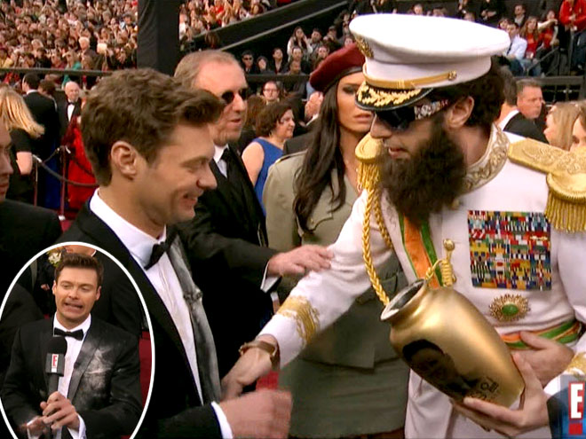 photo | Ryan Seacrest, Sacha Baron Cohen