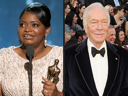 Oscars Honor Octavia Spencer, CHRISTOPHER PLUMMER : People.