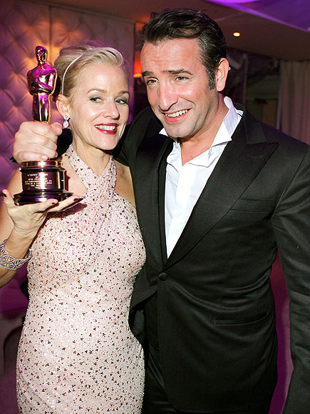 SILENCE IS GOLDEN photo | Jean Dujardin, Penelope Ann Miller