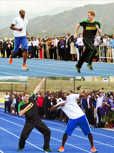 2. BEAT THE WORLD'S FASTEST MAN photo | Prince Harry