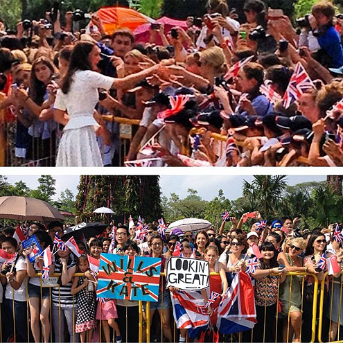 FAN-DEMONIUM photo | Kate Middleton, Prince William