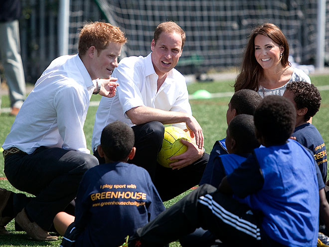 PEP RALLY photo | Kate Middleton, Prince Harry, Prince William