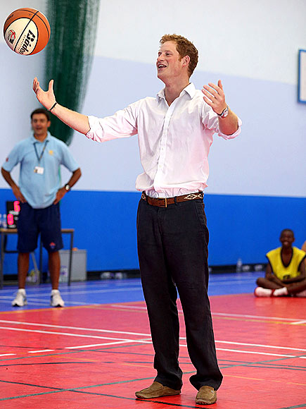 FREE THROW photo | Prince Harry