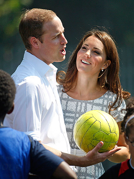 SOCCER STUD photo | Kate Middleton, Prince William